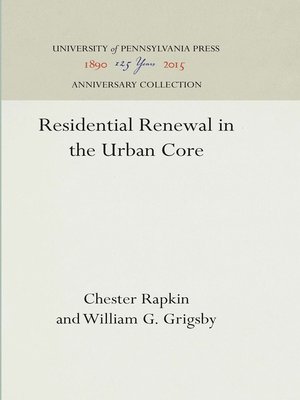 cover image of Residential Renewal in the Urban Core